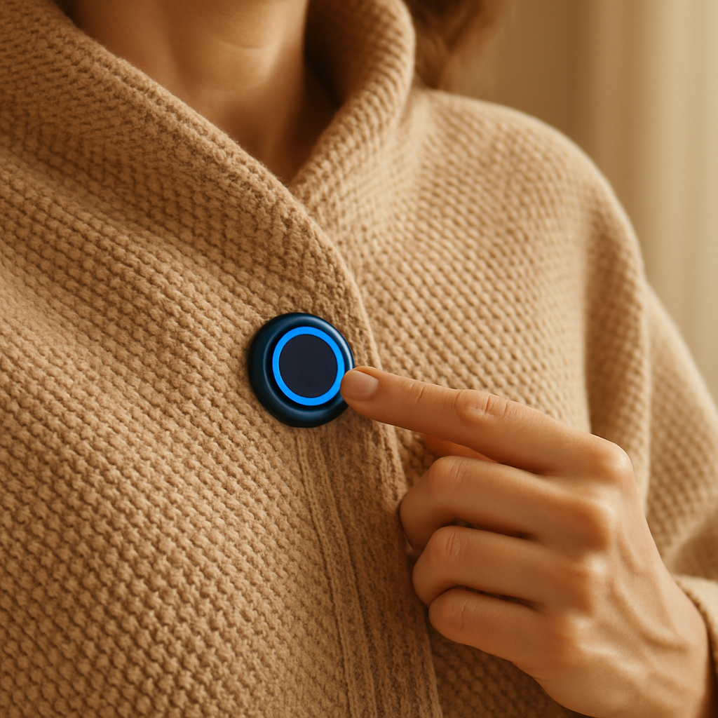 Verwarmde 3-in-1 Cosy Poncho | Altijd Warm Aan Nek, Schouders & Rug