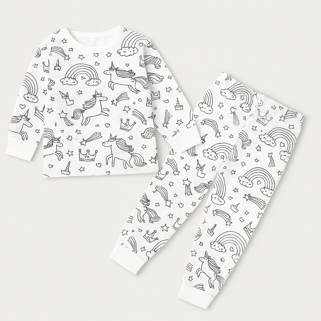 Inkleur Pyjama voor Kinderen | Uren speelplezier