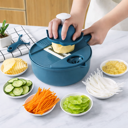 QuickSlice Keukensnijder | Geen tijd meer verliezen, Snijd alles in seconden