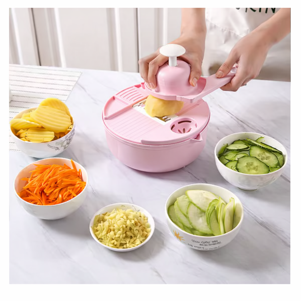 QuickSlice Keukensnijder | Geen tijd meer verliezen, Snijd alles in seconden