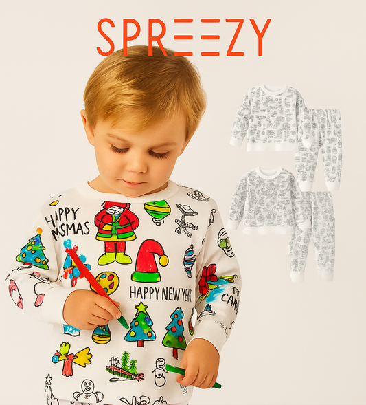 Inkleur Pyjama voor Kinderen | Uren speelplezier